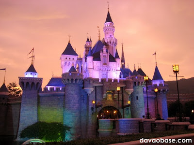 Sleeping Beauty's castle has been claimed by Maleficent during the Disneyland Hong Kong Halloween!