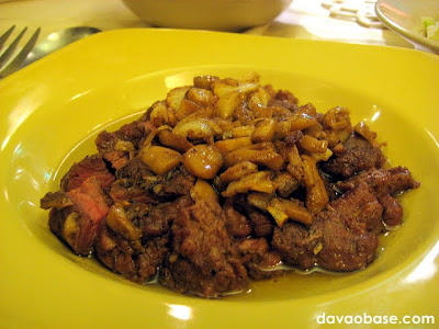 Beef Salpicao at Pepper & Peppers