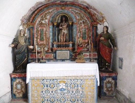 21-  Palácio de Buçaco- interior do convento - ermida de dona tereza de faro