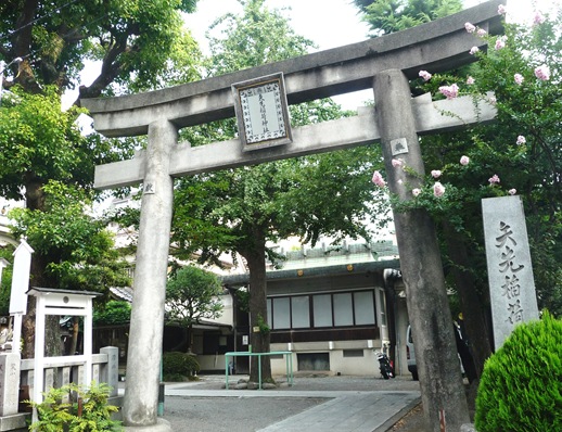 asakusa - Yazaki Shrine - entrada
