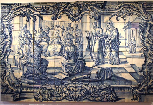 museu do azulejo - jesus entre doutores
