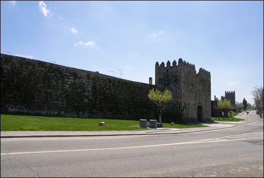 9.Trancoso -  castelo medieval - muralha e portas do prado