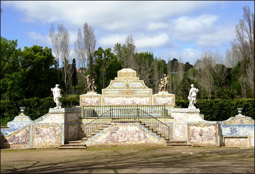 Palácio de Queluz - canal de azulejos