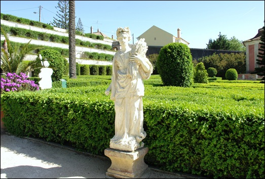 Quinta Real Caxias - estátua de Ceres