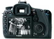 Canon EOS 7D Rear View