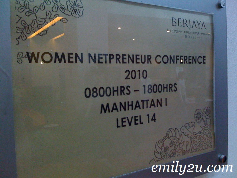 Women Netpreneur Conference 2010 (11th Nov 2010)