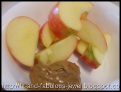 apple slices almond butter