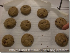 Flax meal cookies