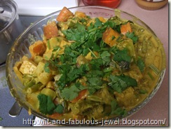 curried vegetable dish