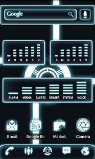How to download Audiomanager Skin: Glow Legacy 1.0 apk for android