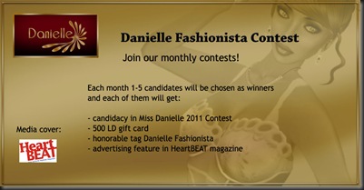Danielle Fashionista ad'