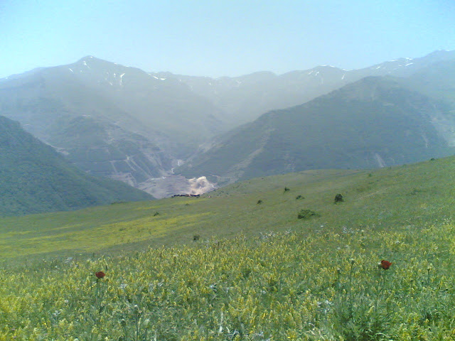 عکس از مدیر نشاط کوهستان  ستوده منطقه وروشت 