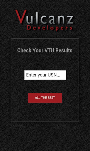 All The Best - VTU Results
