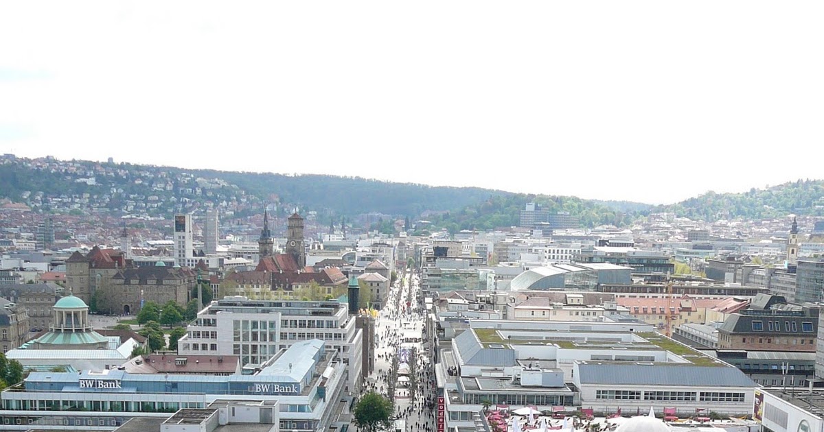 Stuttgart Daily Picture Die Einkaufsmeile In Stuttgart