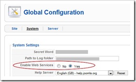 enable-web-services