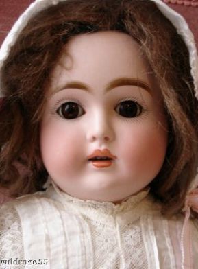 Antique bisque Kestner turned shoulder head doll