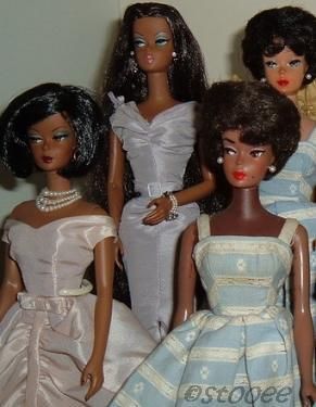 Mattel Barbie Silkstone Robert Best 45th Anniversary Sunday Best Lingerie #5 Blush Becomes Her Suburban Shopper black African-American