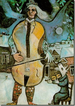 chagall the cellist