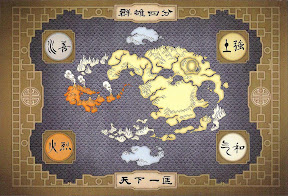 Mapa del Mundo Avatar