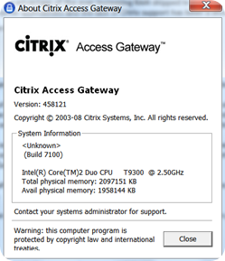 64 Bit Citrix Access Gateway (CAG) client a priority at Citrix
