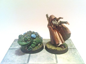 Sharky and Ral Partha Giant Toad