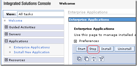 WAS - WebSphere Application Server : How To Stop and Uninstall EAR ...