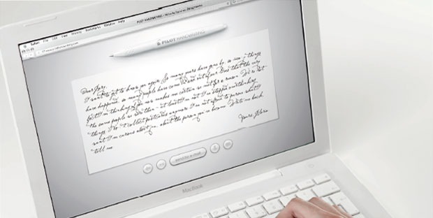 Pilot handwriting-Write by hand on computer