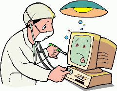 Virus infected Computer