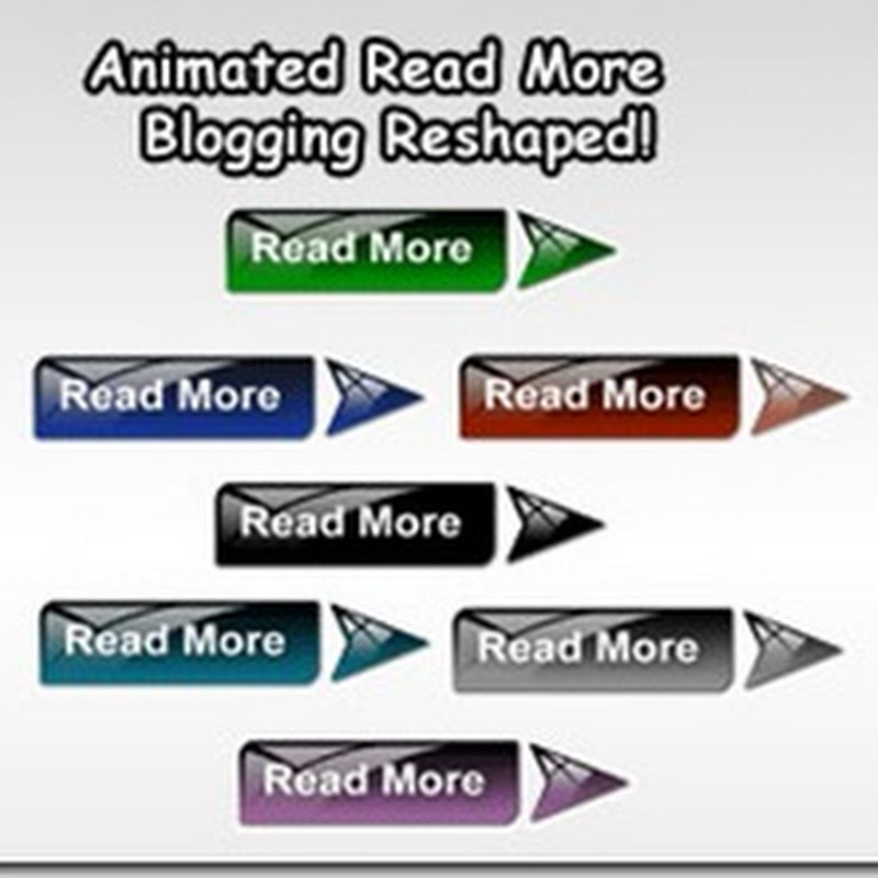 Attractive Animated Read More Buttons For Blogger With Stylish Arrow Nose!