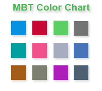 Embeddable css color chart