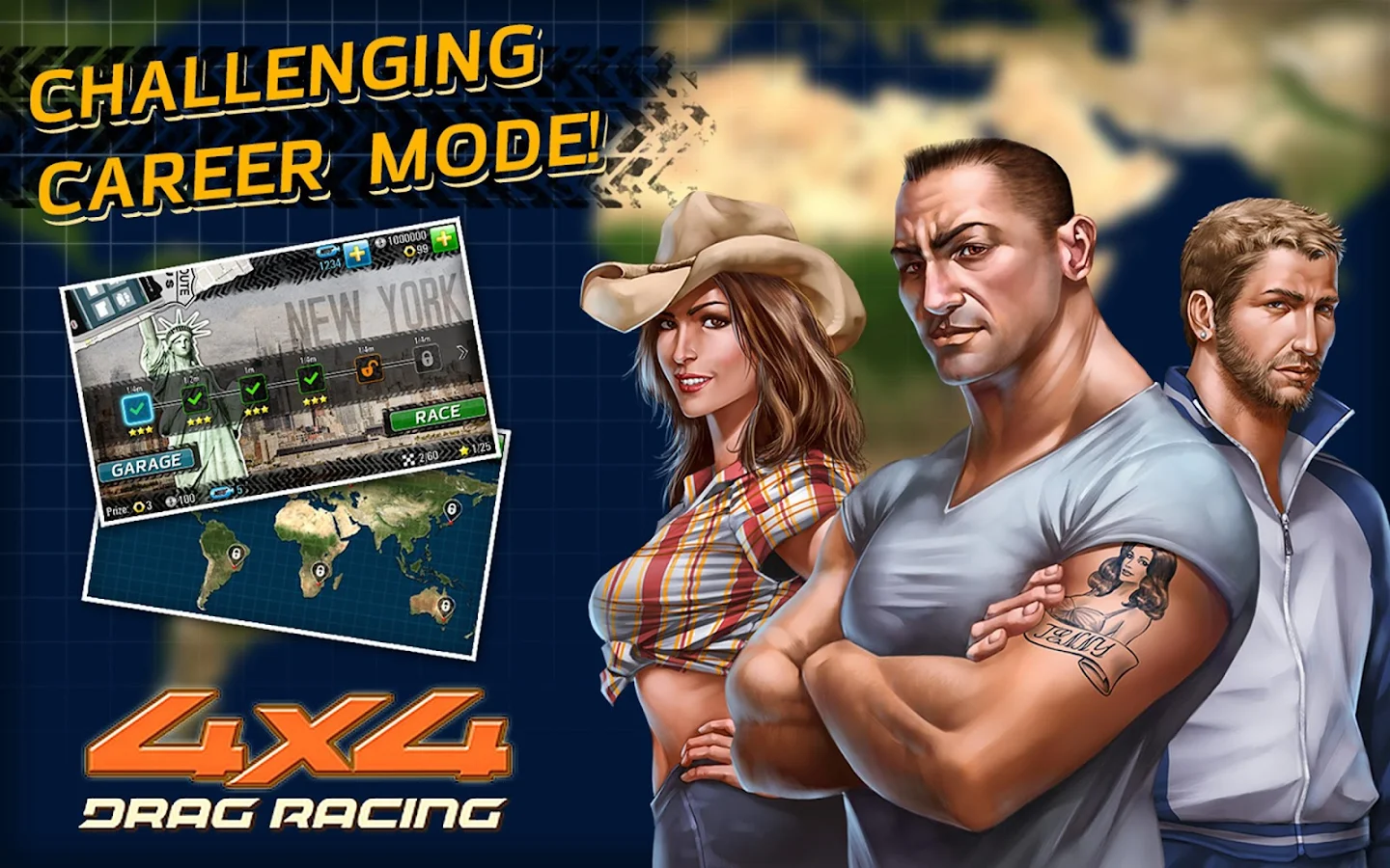 Drag Racing 4x4 - screenshot