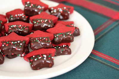 photo of Red Velvet Shortbread Cookies