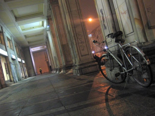 rower przy Marszałkowskiej