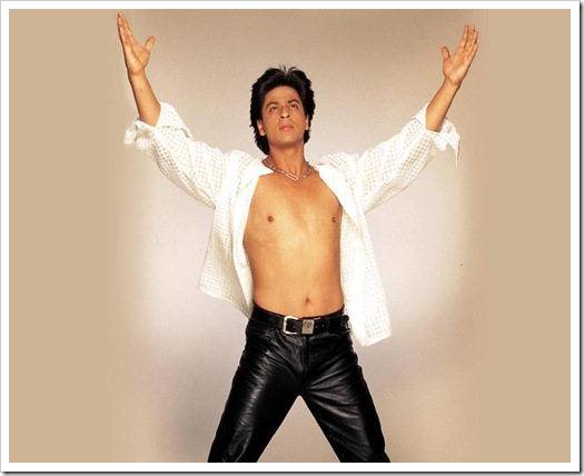 shahrukh khan shirtless