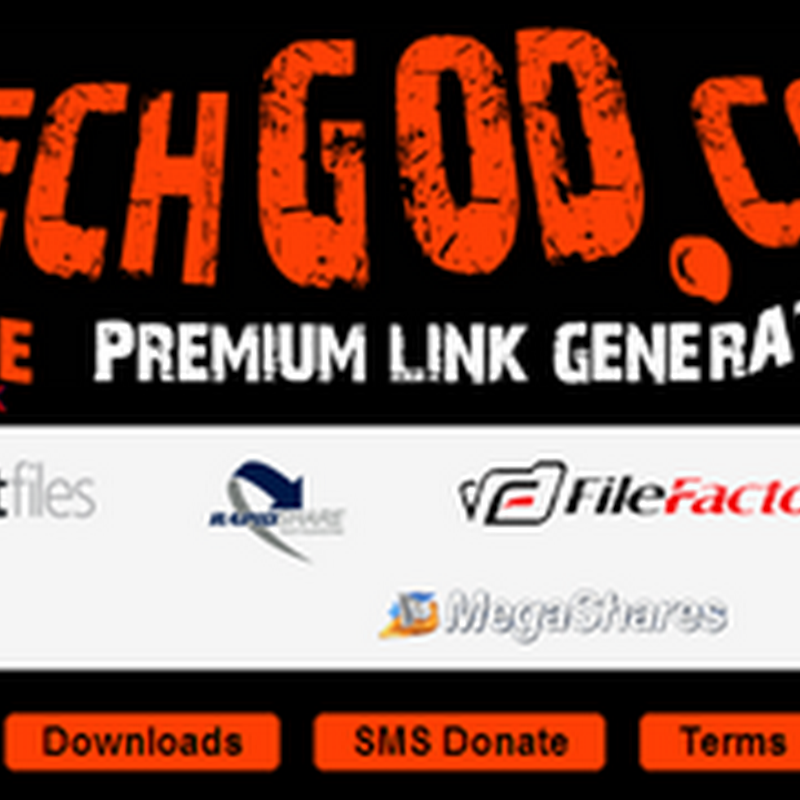 LeechGod – Multi leech MegaUpload RapidShare Premium Links Generator - FREE and UNLIMITED