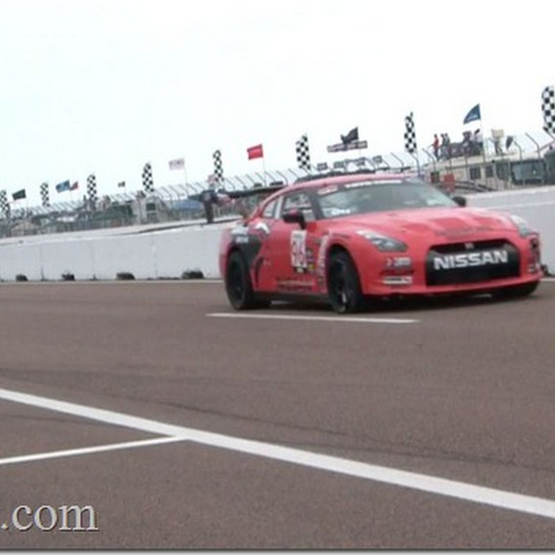Brass Monkey GT-R Runs Over Porsche During World Challenge Race