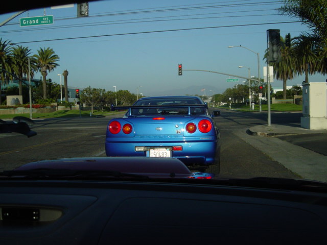 Left hand drive R34 GT-R