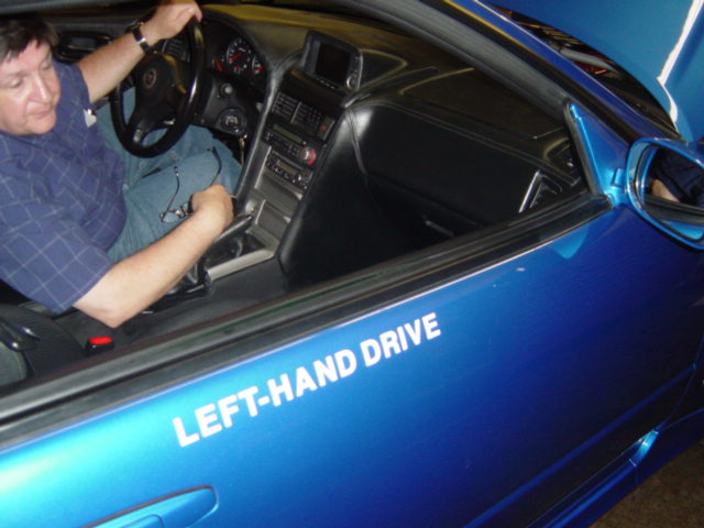 Left hand drive R34 GT-R