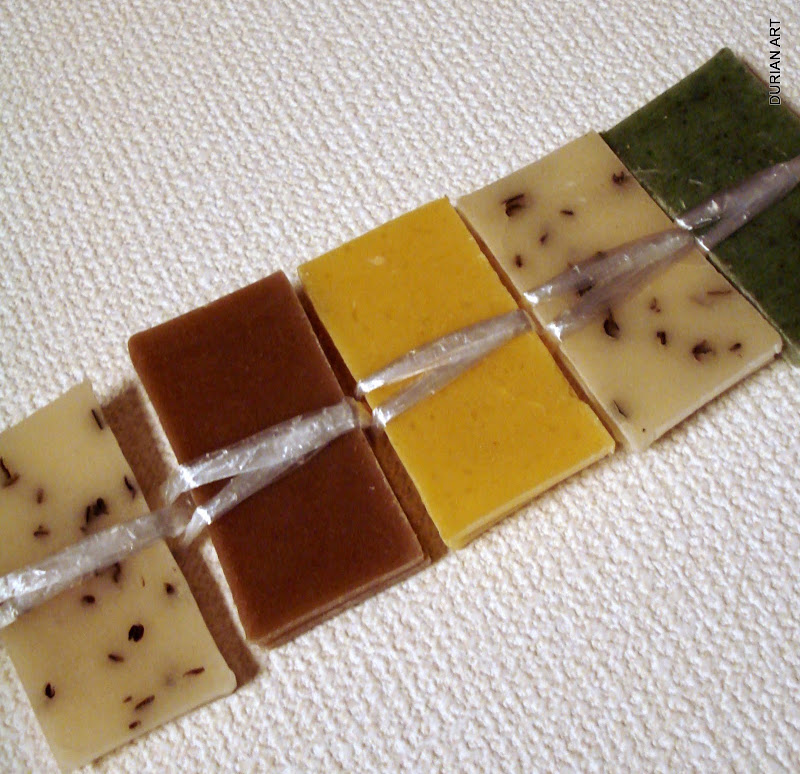 Colorful noshi mochi | GOURMANDE in OSAKA