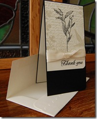 2-3/4" x 5-1/2" Card with Matching Envelope