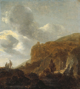 RIJKS: Guillam Du Bois: Mountainous Landscape 1660