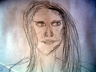 Sketch of Fiona Apple