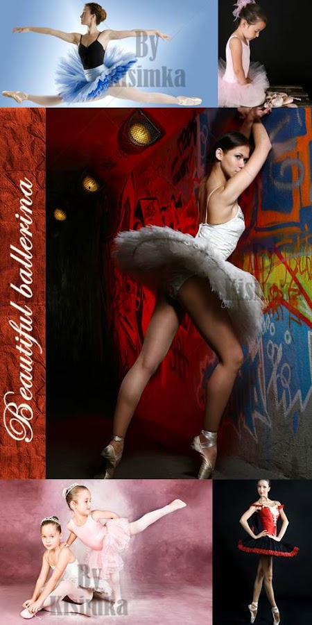 Stock Photo: Beautiful ballerina