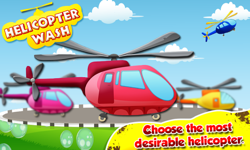 Helicopter Wash - Kids Game