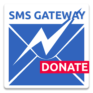 SMS Gateway - DONATE logo