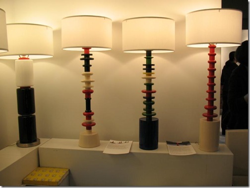 colourful lamps