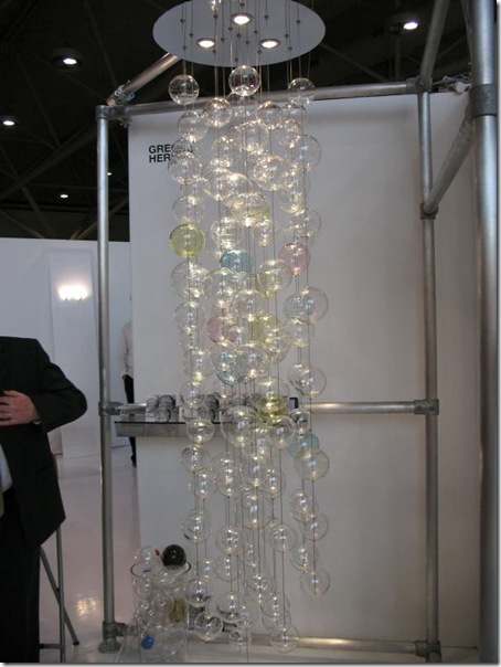bubble chandelier