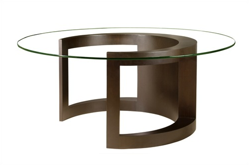 crescent dining table