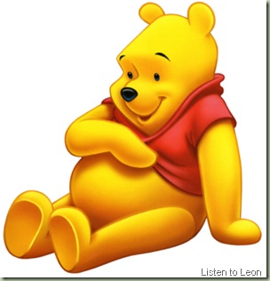 winnie-the-pooh listen to leon
