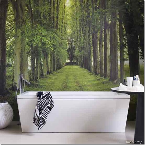 bath woodland room envy